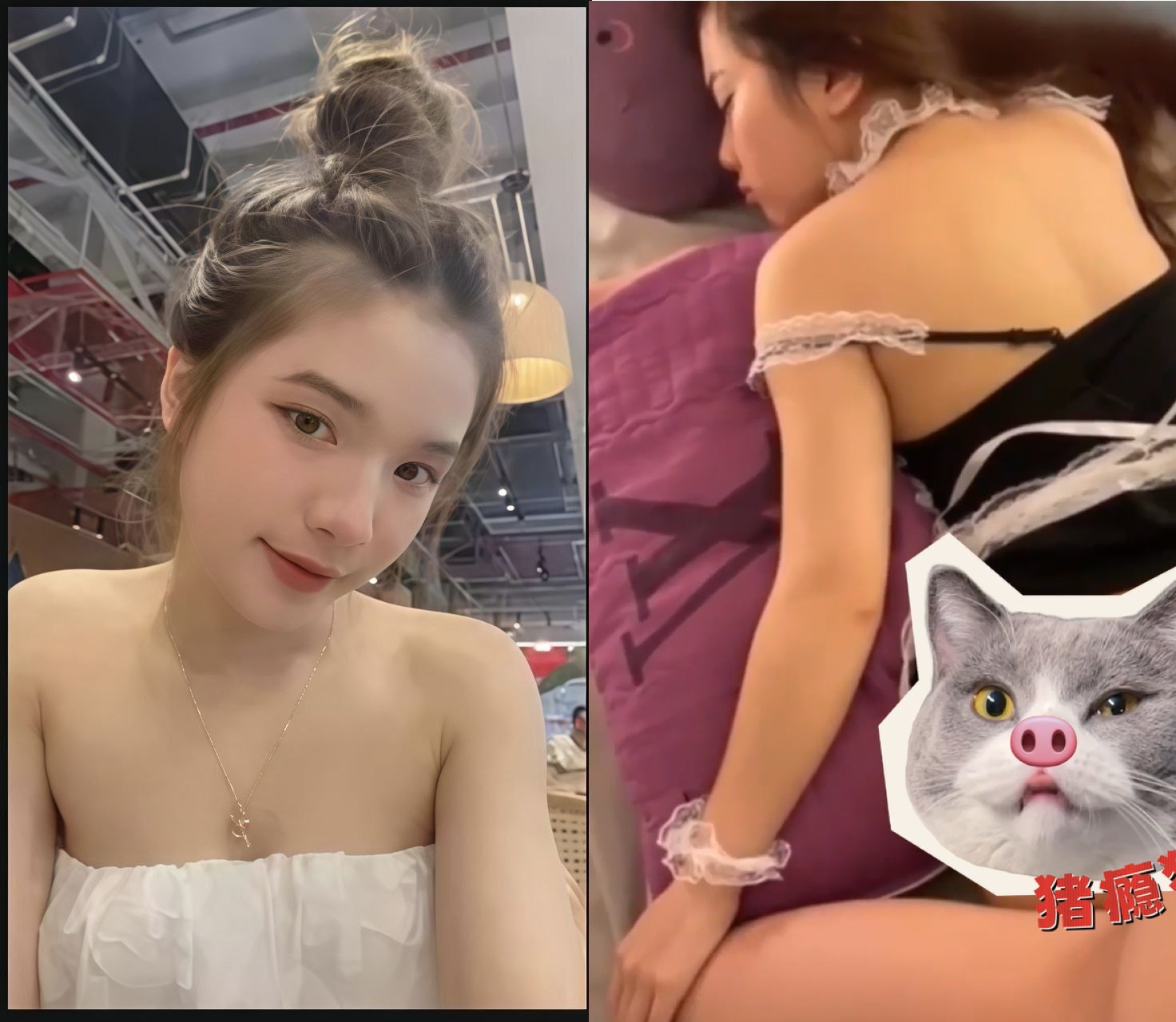 Hầu gái dễ thương lộ video thân mật với tiếng rên
